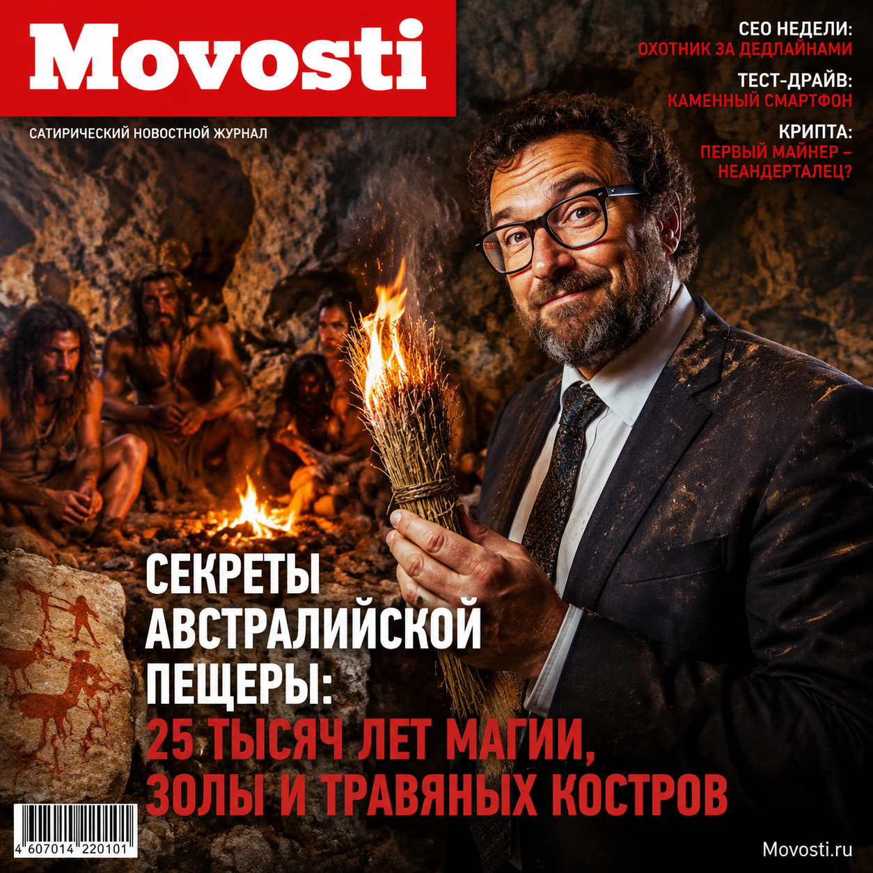 Вид на австралийскую пещеру, наполненную историей и магией древних костров.
