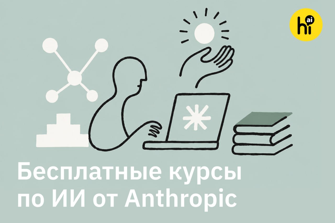 Иллюстрация о том, как искусственный интеллект помогает в обучении