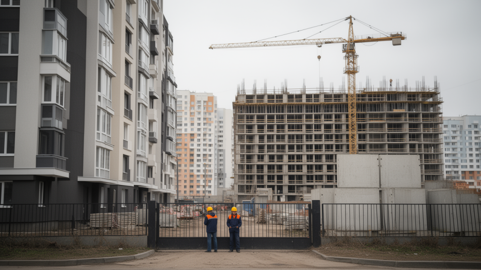 Строительство жилого комплекса