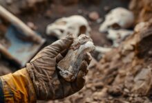 Археологи исследуют находки железного века под Омском