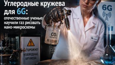 Газ рисует нано-микросхемы