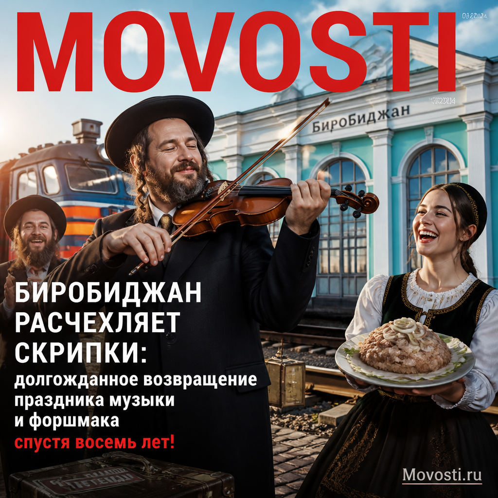 Биробиджан расчехляет скрипки: долгожданное возвращение праздника музыки и форшмака спустя восемь лет!