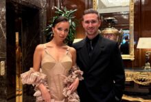 Даниил Глейхенгауз и Медведева на свадьбе
