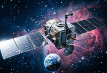 Изображение нового супер-бинокля NASA, предназначенного для изучения Вселенной.