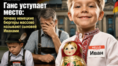 Изображение, иллюстрирующее тенденцию немецких бюргеров называть своих сыновей Иванами.