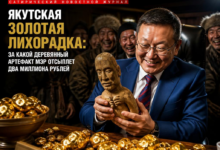 Деревянный артефакт из Якутии, связанный с золотой лихорадкой