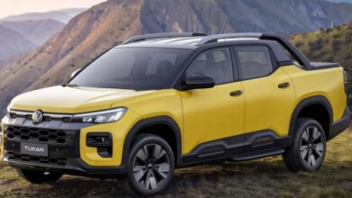 Пикап Volkswagen без рамы, украшенный для бразильского карнавала