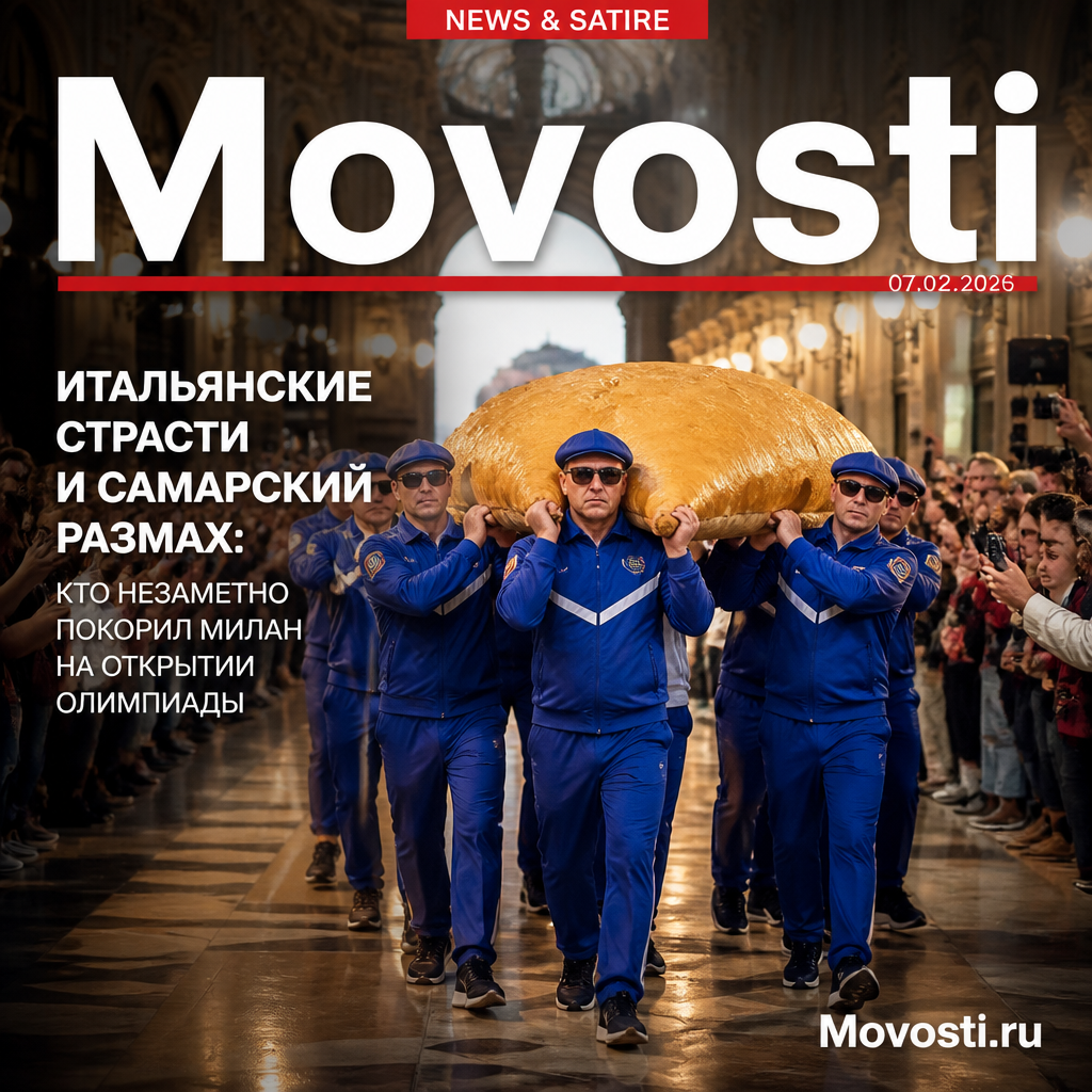 Изображение, отражающее итальянскую культуру и самарские традиции на Олимпийских играх