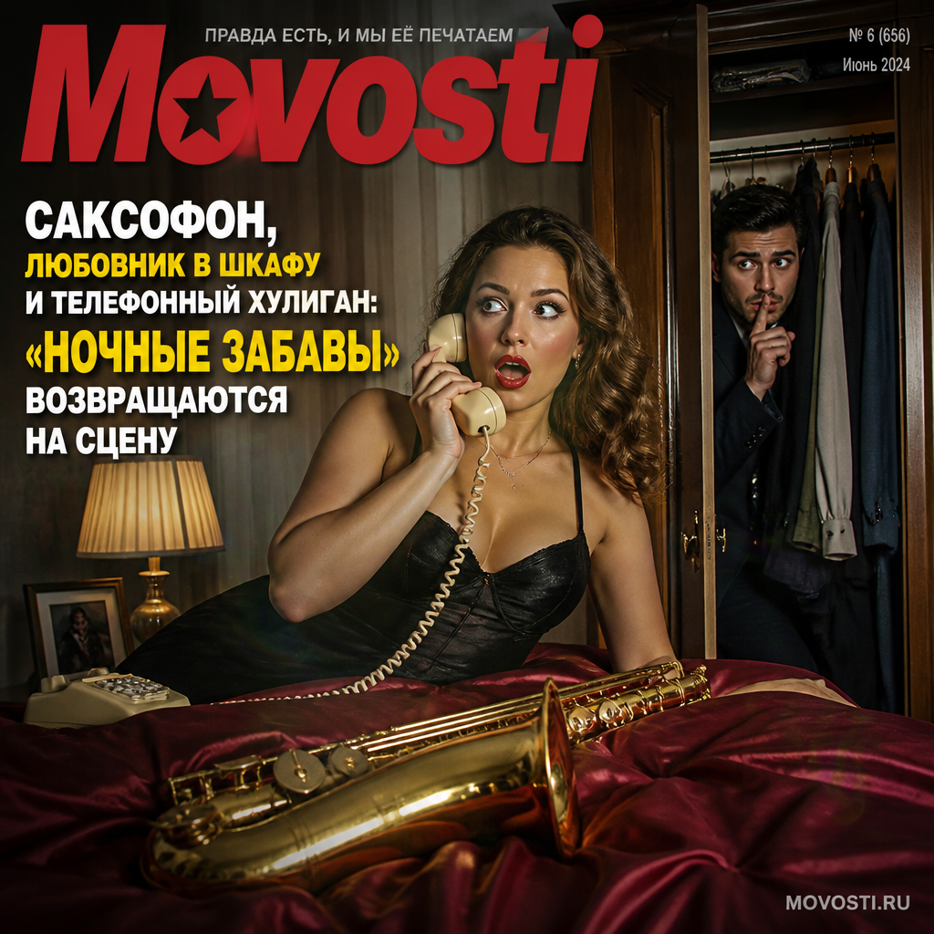 Саксофон, любовник в шкафу и телефонный хулиган: «Ночные забавы» возвращаются на сцену