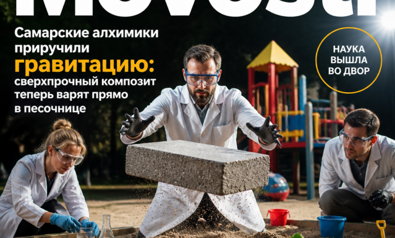 Сверхпрочный композит, варящийся в песочнице