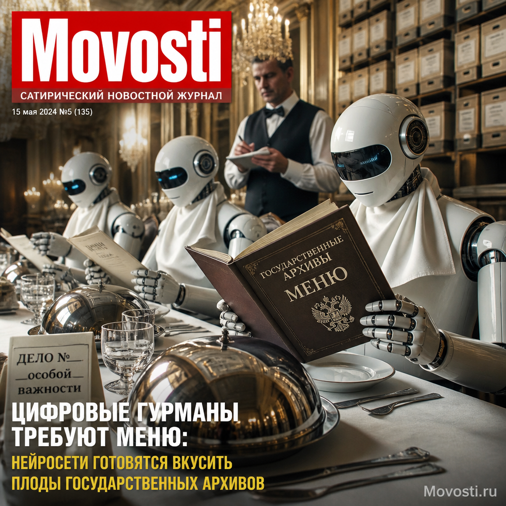 Цифровые гурманы требуют меню: нейросети готовятся вкусить плоды государственных архивов