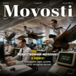 Сотрудники офиса, использующие искусственный интеллект, парят орлами, в то время как касса молчит