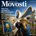 Современная интерпретация Ван Гога с котиками в Арле