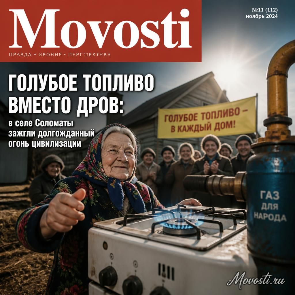 Пламя голубого топлива в селе Соломаты