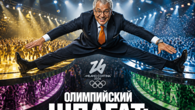 Парад на Олимпийских Играх 2026 с участниками на четырех танцполах