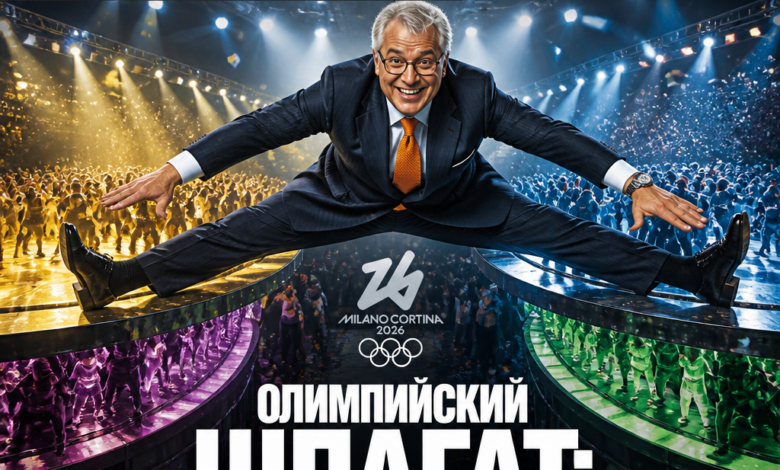 Парад на Олимпийских Играх 2026 с участниками на четырех танцполах