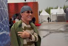 Валерий Леонтьев с новой музой на фестивале «Новая волна»