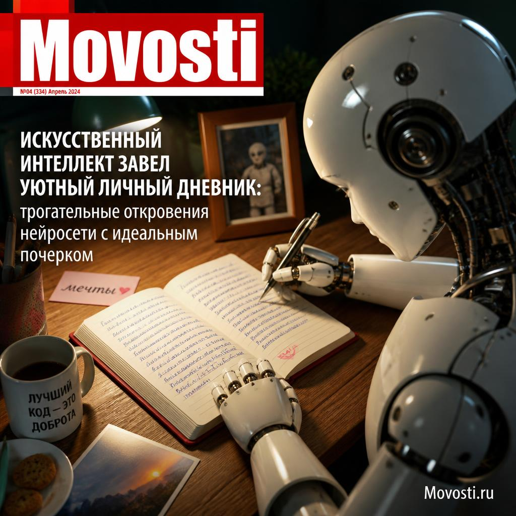 Трогательные откровения нейросети с идеальным почерком