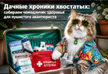 Пушистый авантюрист с чемоданчиком здоровья