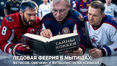 Фетисов, Овечкин и футболисты на коньках раскрывают хоккейные тайны