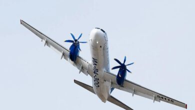 Ил-114-300 в полете, символизирующий замену Ан-24