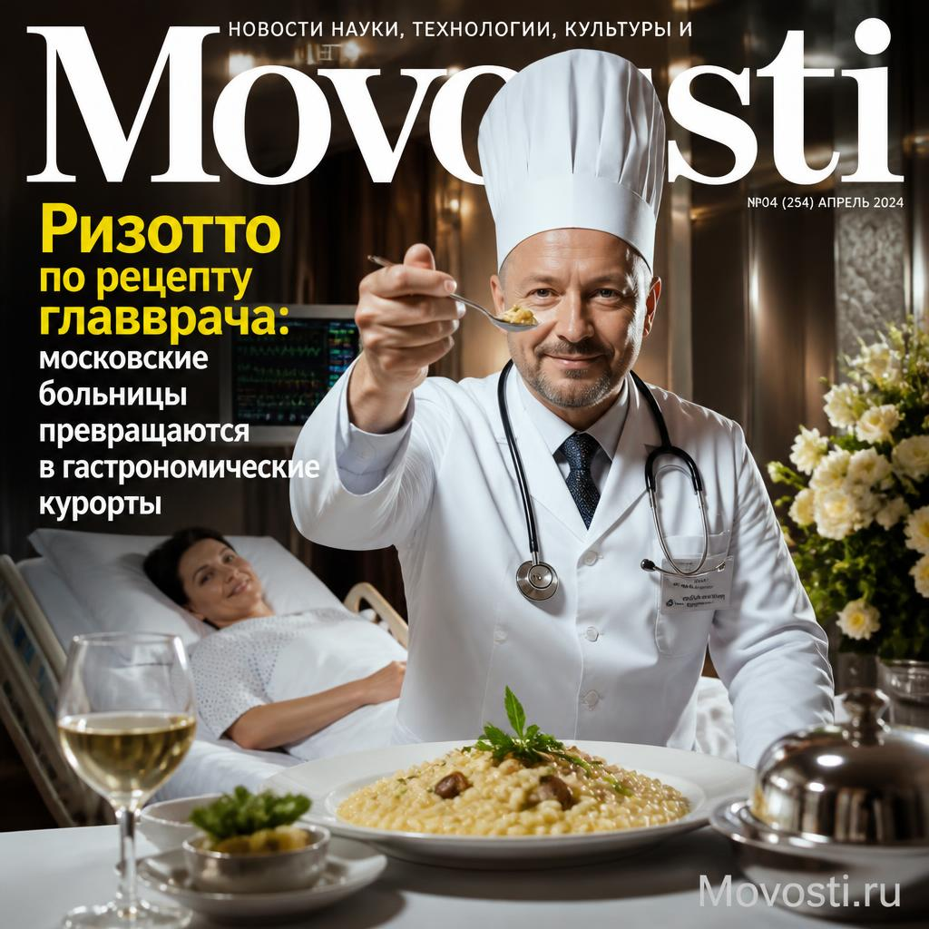 Тарелка ризотто, приготовленная по рецепту главврача в больнице