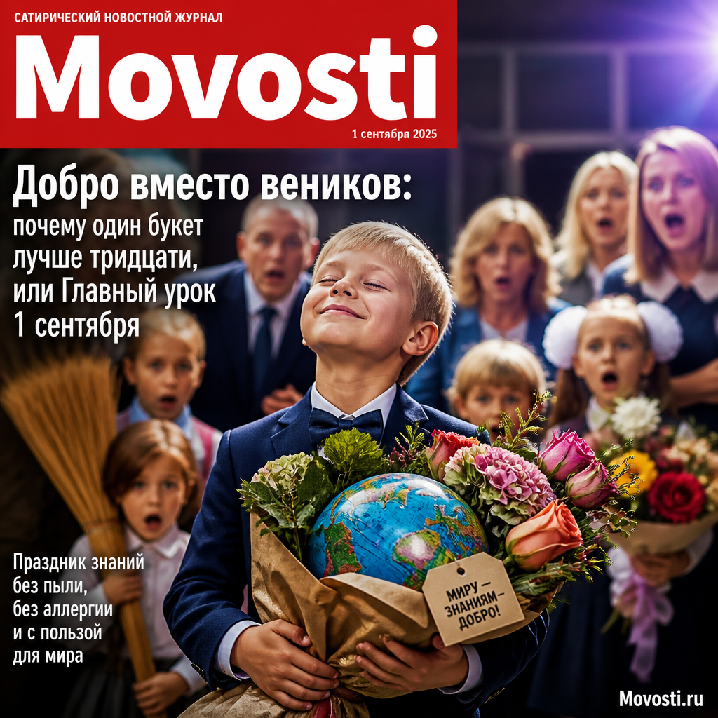 Добро вместо веников: почему один букет лучше тридцати, или Главный урок 1 сентября