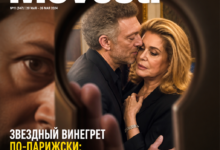 Фархади подглядывает за Касселем и Денев через замочную скважину