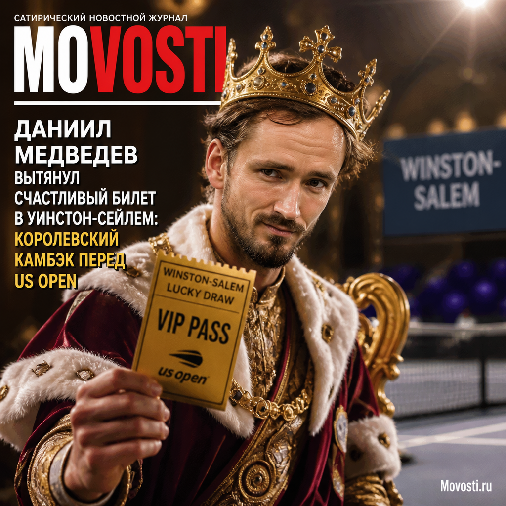 Даниил Медведев вытянул счастливый билет в Уинстон-Сейлем: королевский камбэк перед US Open