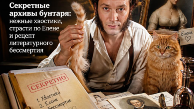 Изображение, иллюстрирующее секретные архивы бунтаря с нежными хвостиками и литературными элементами