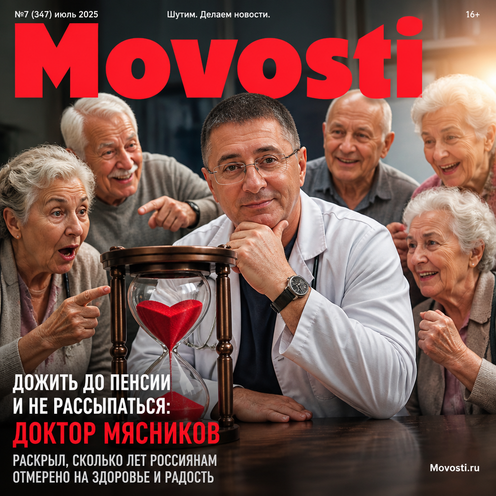 Доктор Мясников о здоровье и радости россиян