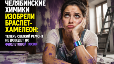 Инновационный браслет-хамелеон, который меняет цвет в зависимости от состояния ремонта