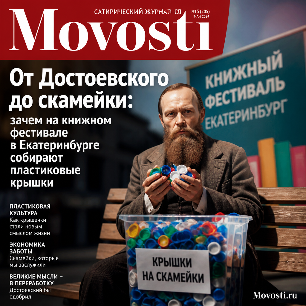 От Достоевского до скамейки: зачем на книжном фестивале в Екатеринбурге собирают пластиковые крышки
