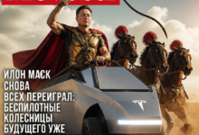 Беспилотные колесницы будущего, разработанные Илоном Маском, движутся по просторам Техаса.