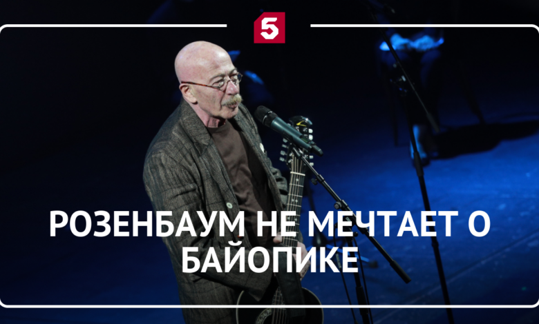 Изображение Александра Розенбаума с гитарой и усами, символизирующее его отказ от голливудских стандартов.
