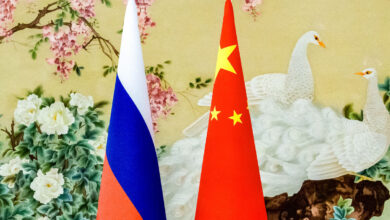 Карта провинции Хэйлунцзян с отметками на границе России
