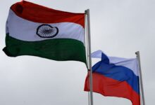 Пирог с ингредиентами индийского чая, окруженный русскими магнитами