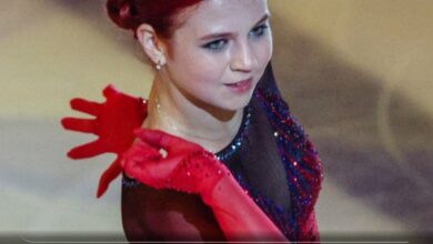 Александра Трусова демонстрирует свои навыки на льду в Токио после декрета.