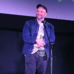 Юрий Быков с героями своего фильма на фоне гор
