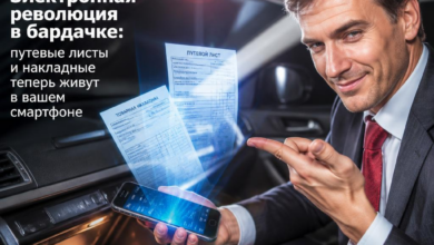 Путевые листы и накладные на смартфоне