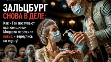 Афиша оперы "Так поступают все женщины" в Зальцбурге после пандемии