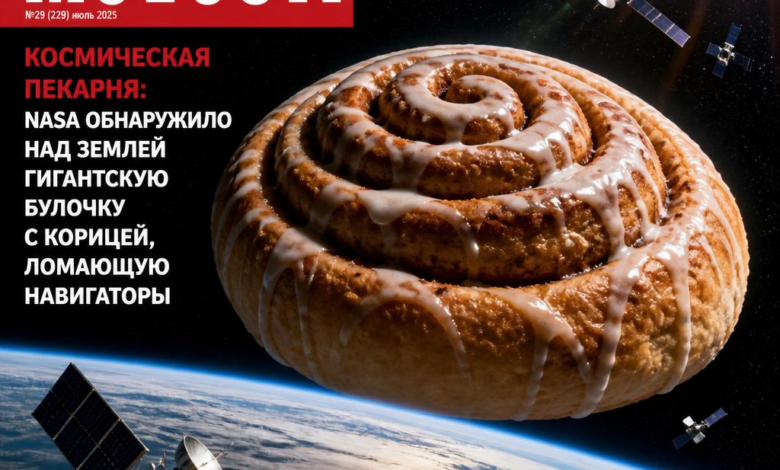Гигантская булочка с корицей, обнаруженная над Землей