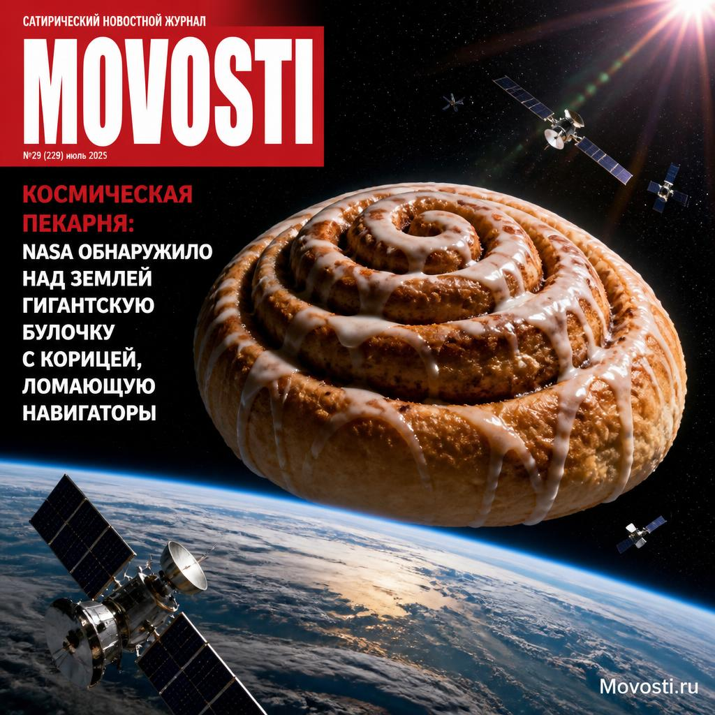 Гигантская булочка с корицей, обнаруженная над Землей