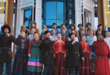 Гостеприимные пейзажи Бурятии с музыкальным выступлением