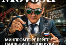 Паяльник и электронные платы с русским акцентом