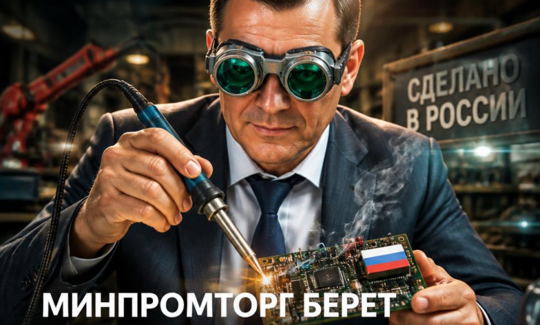 Паяльник и электронные платы с русским акцентом