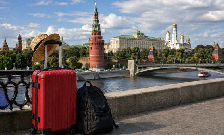 Иностранцы наслаждаются борщом в ресторане