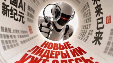 Картинка, иллюстрирующая влияние китайских нейросетей на мировую технологическую индустрию.