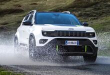 Крошечный Jeep Avenger на российской дороге