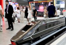 Суперпоезда мчатся по живописным берегам Невы